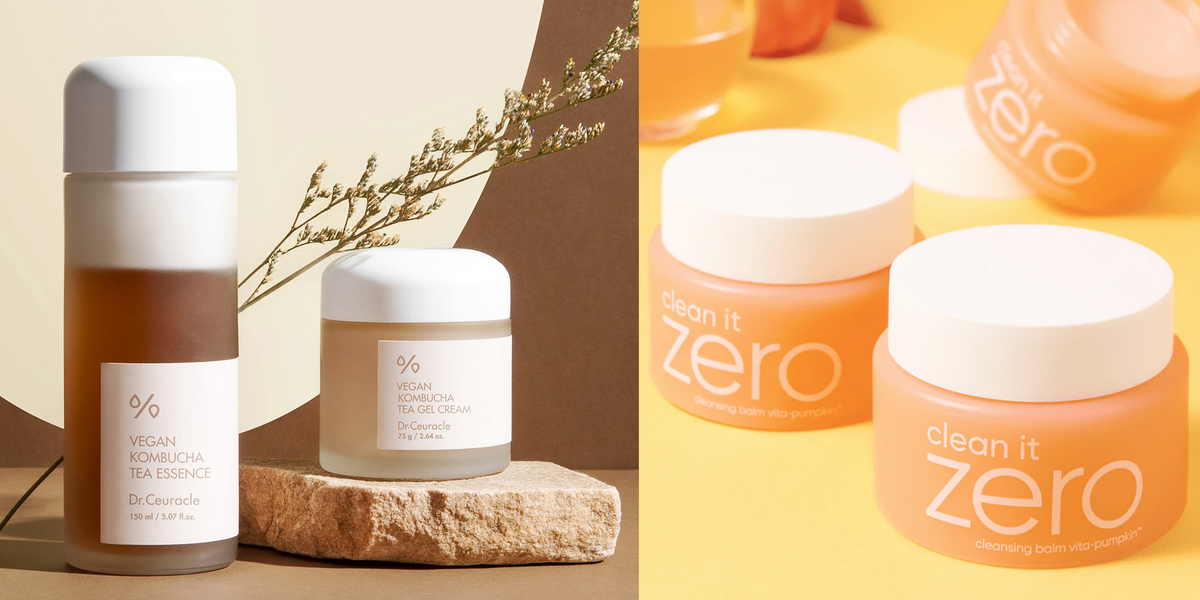 Dr Ceuracle Kombucha Line and Banila Co Pumpkin Cleansing Balm