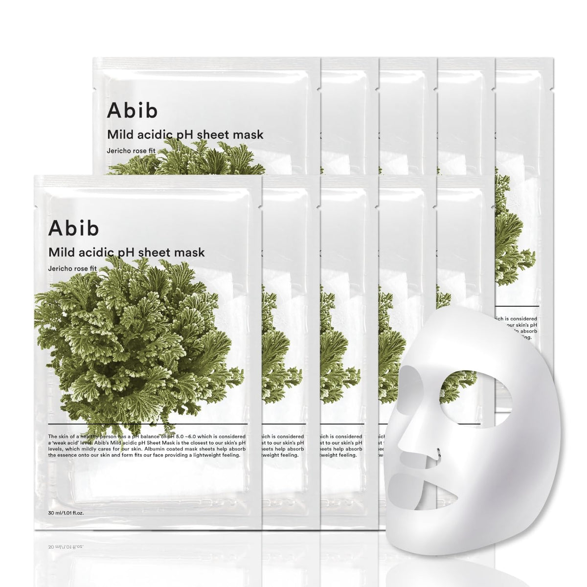 Abib Mild Acidic pH Sheet Mask Jericho Rose Fit