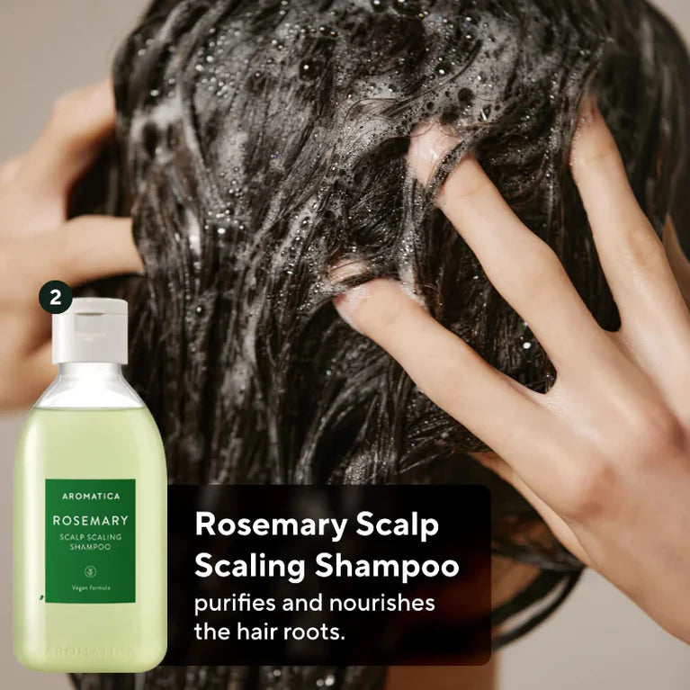 Aromatica Rosemary Scalp Scaling Trial Kit