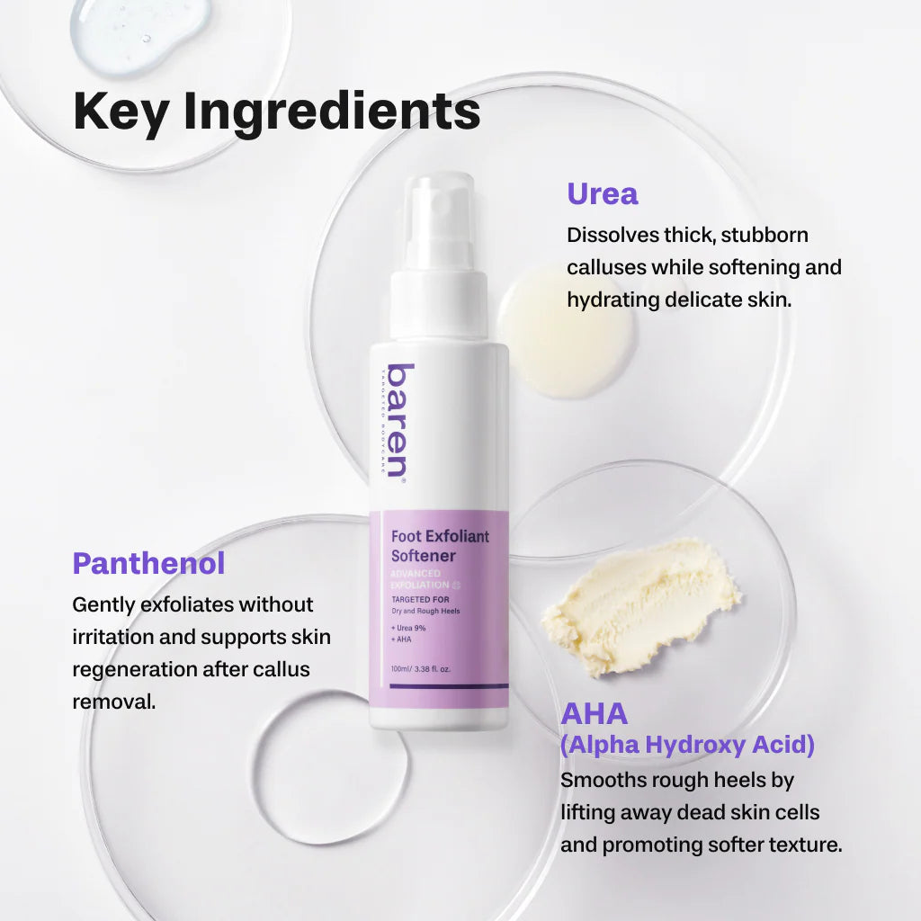 Baren Foot Exfoliant Softener