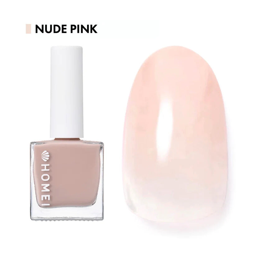 HOMEI 12 Free Nail Hardener Nude Pink Nail Polishes Homei