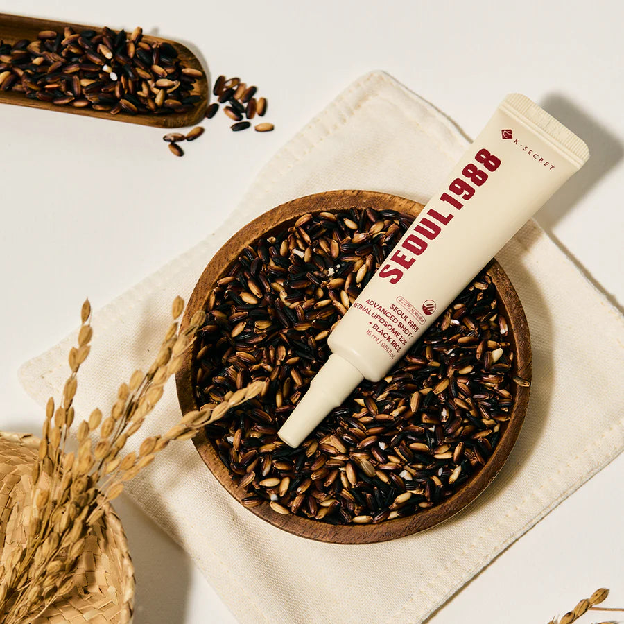 KSECRET SEOUL 1988 Advanced Shot Retinal Liposome 12% + Black Rice