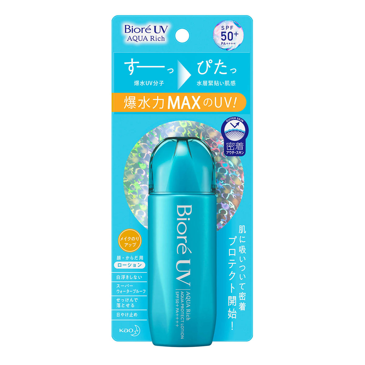 Kao Biore UV Aqua Rich Aqua Protect Lotion SPF 50+ PA++++ Beauty Kao