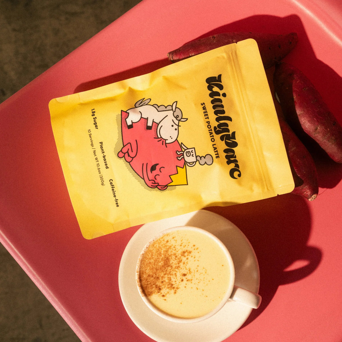 KimlyParc Sweet Potato Latte