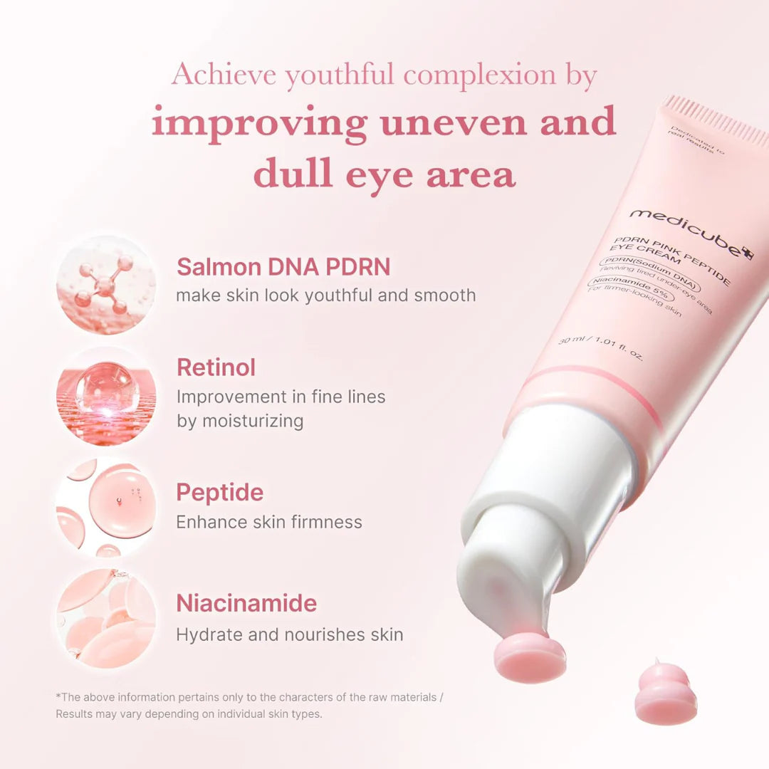 Medicube PDRN Pink Peptide Eye Cream