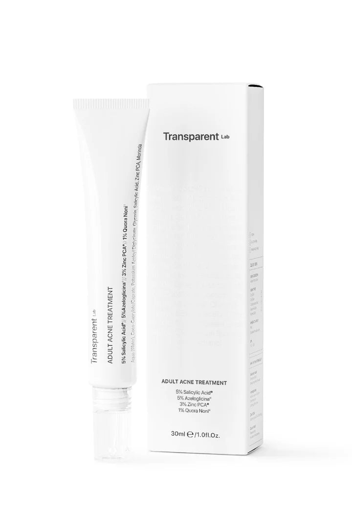 Transparent Adult Acne Treatment