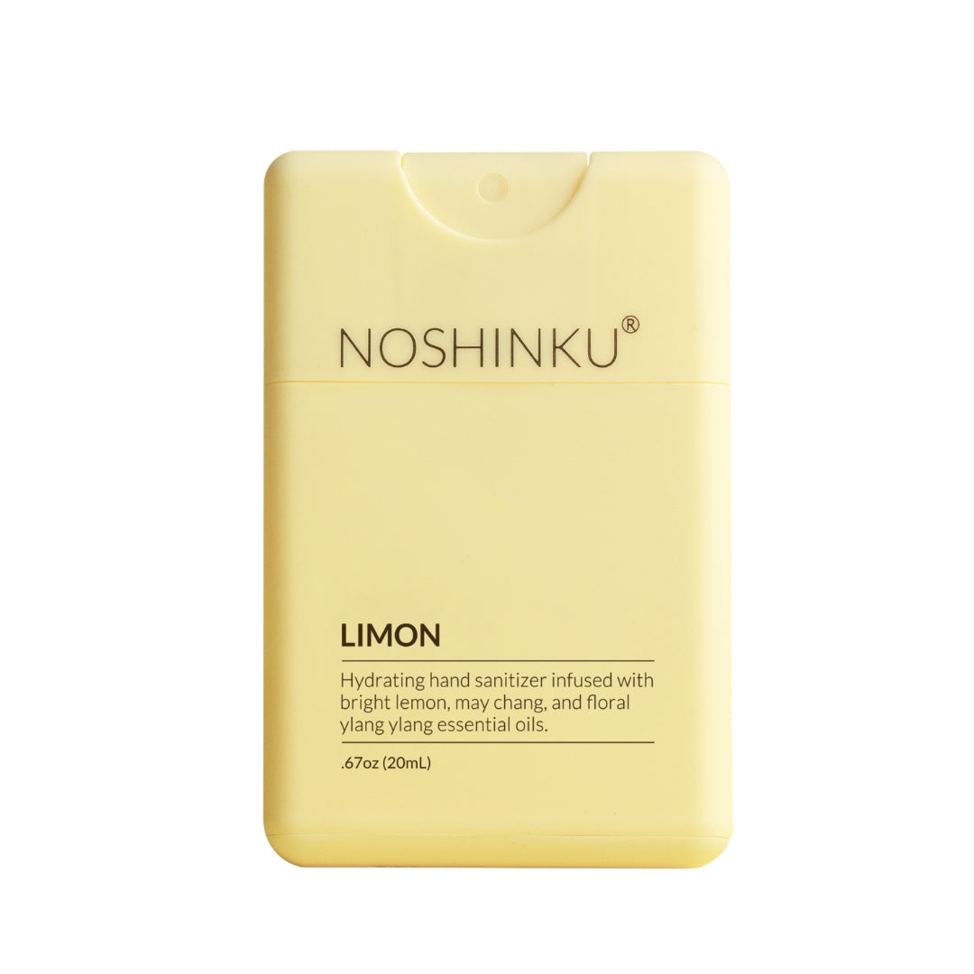 Refillable Lemon Ylang-Ylang Moisturizing Pocket Sanitizer