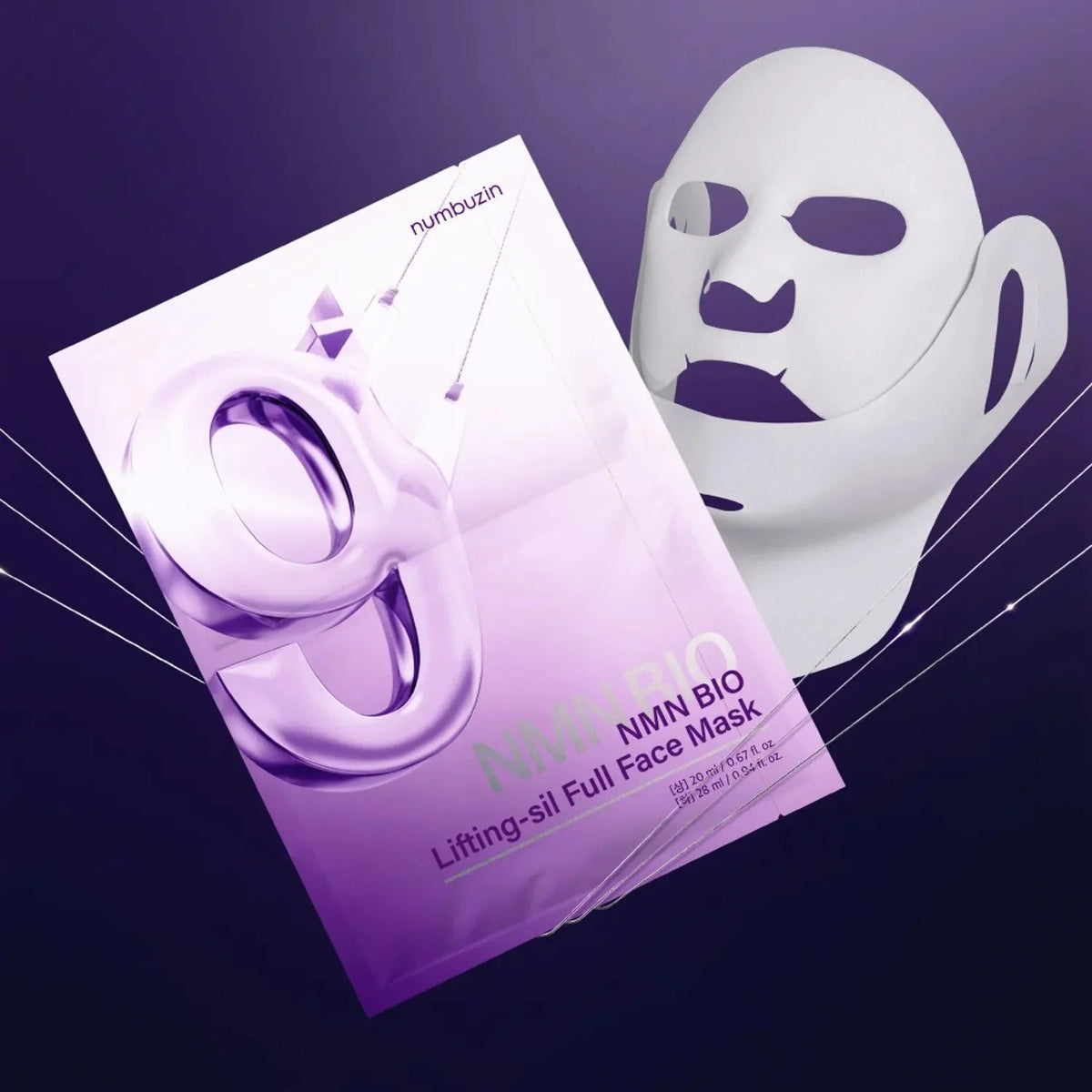 Numbuzin No.9 NAD+ Bio Lifting-Sil Full Face Mask
