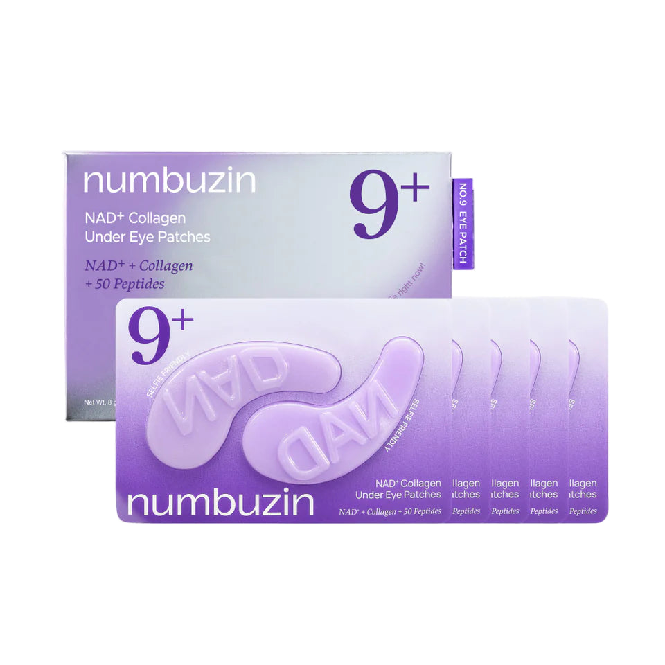 Numbuzin No.9 NAD+ Collagen Under Eye Patches