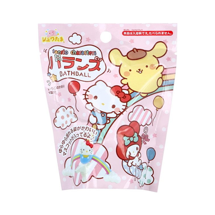 Santan x Sanrio Characters Cartoon Rainbow Balance Toy Blind Box Bath Ball