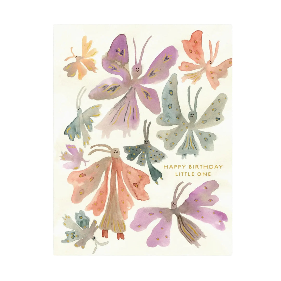 Butterflies - Birthday Card