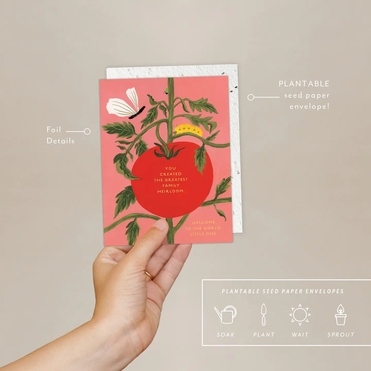 Heirloom - Baby Card