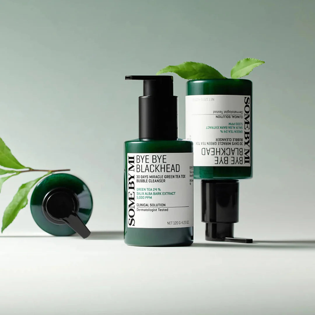 Some By Mi Bye Bye Blackhead 30 Days Miracle Green Tea Tox Bubble Cleanser
