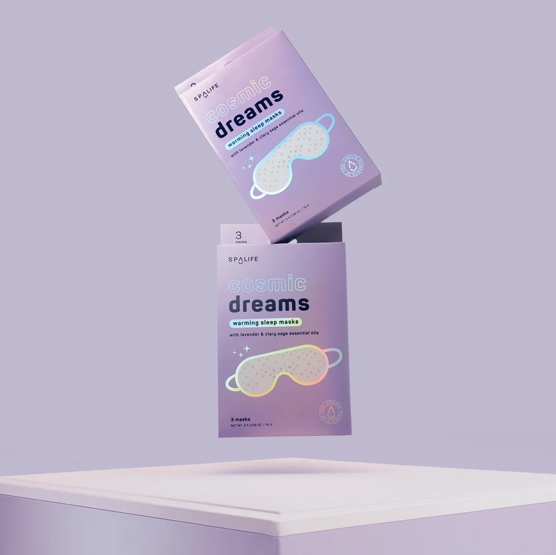 SpaLife Cosmic Dreams Warming Sleep Masks