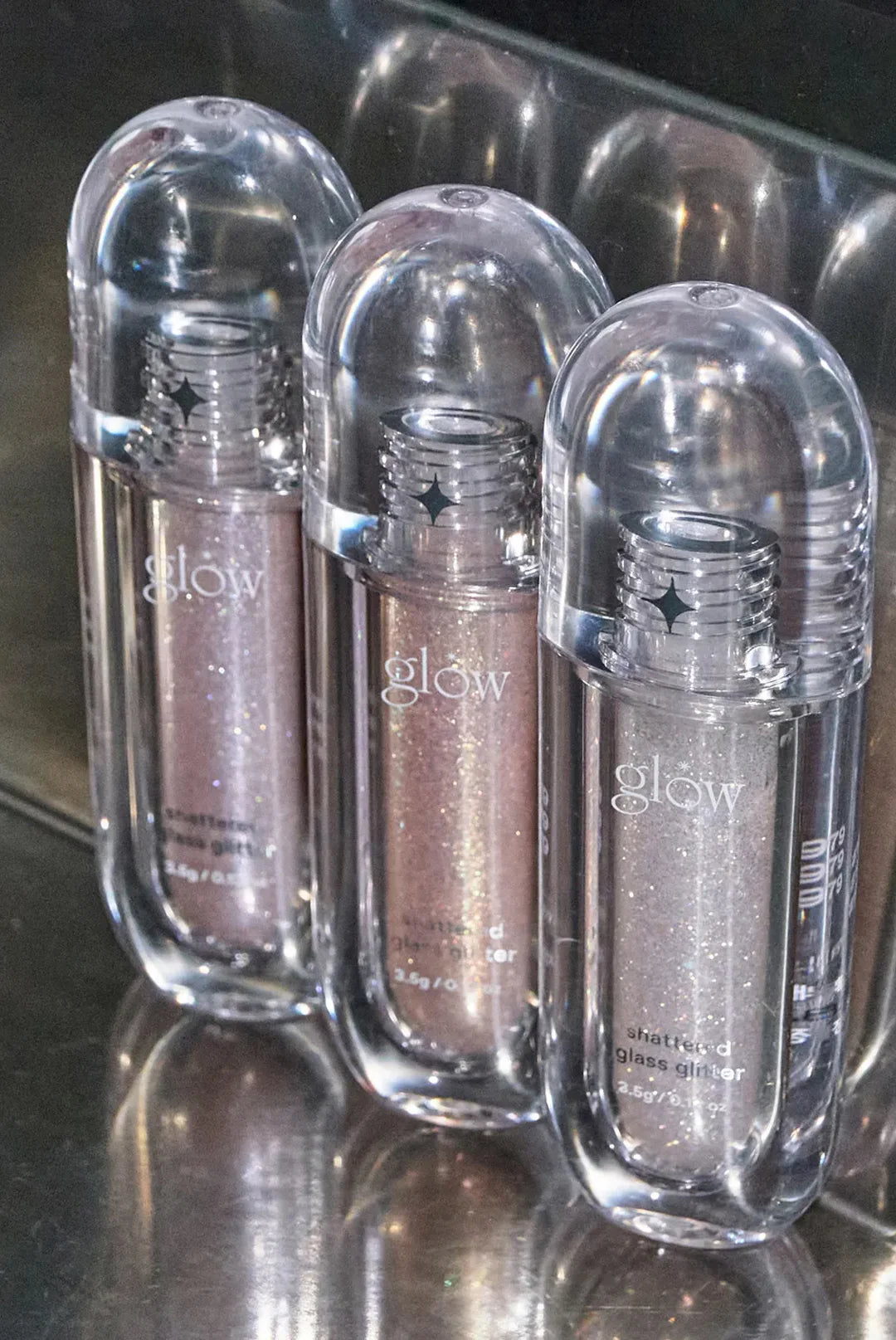 glow Shattered Glass Glitter