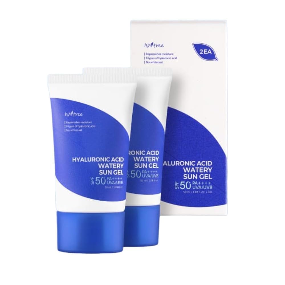 Isntree Hyaluronic Acid Watery Sun Gel Beauty Isntree 2 x 50ml (Value pack)