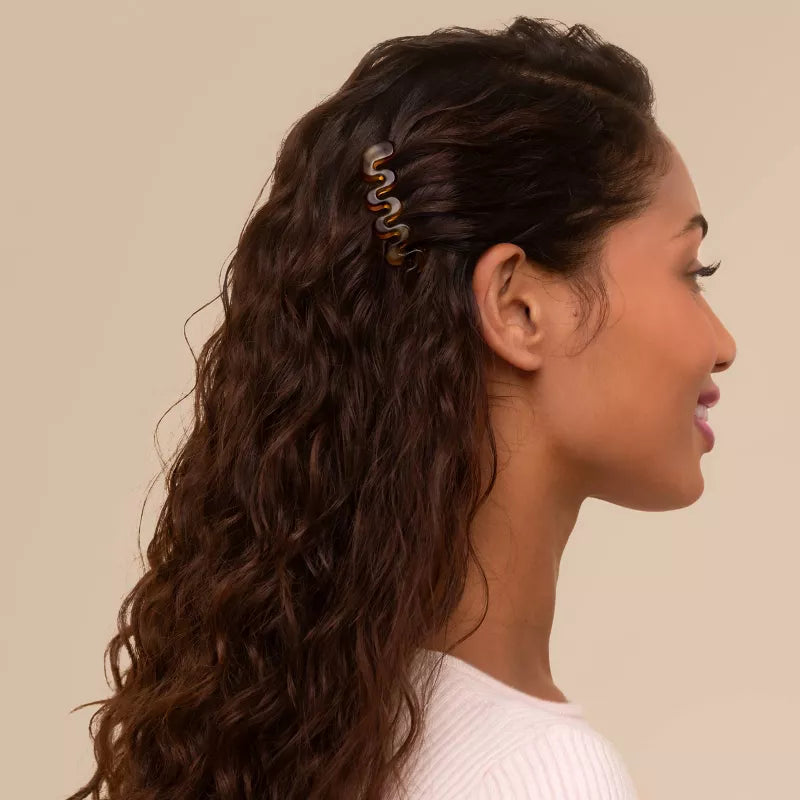 kitsch Recycled Plastic French Hair Combs