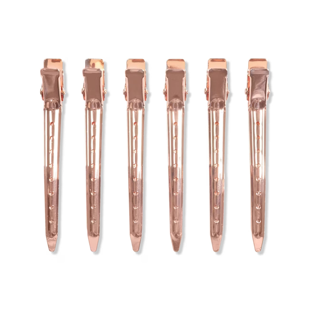kitsch Rose Gold Styling Clips
