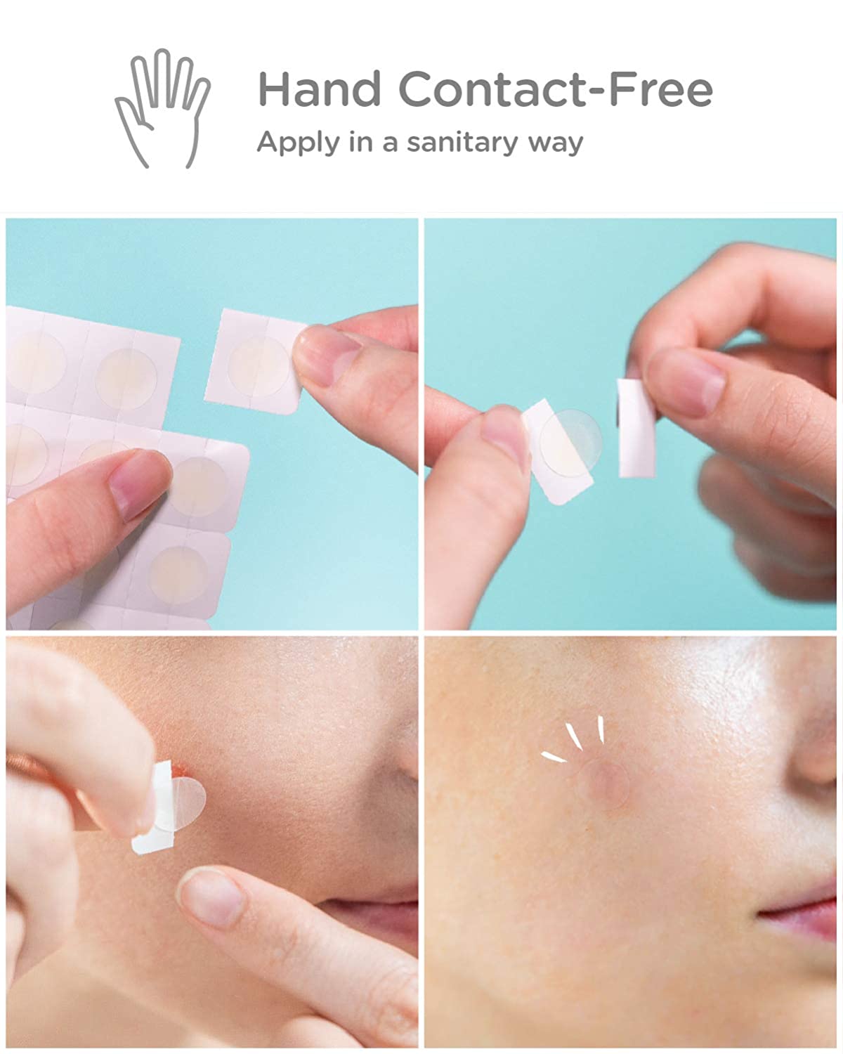 DermaAngel Ultra Invisible Acne Pimple Patch Beauty DermaAngel