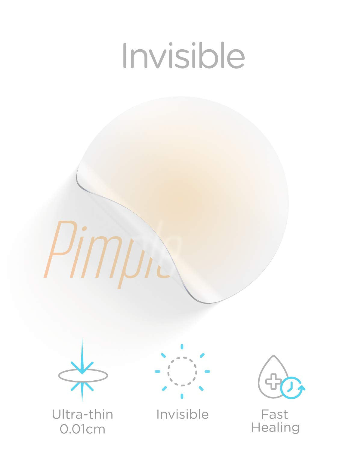 DermaAngel Ultra Invisible Acne Pimple Patch Beauty DermaAngel