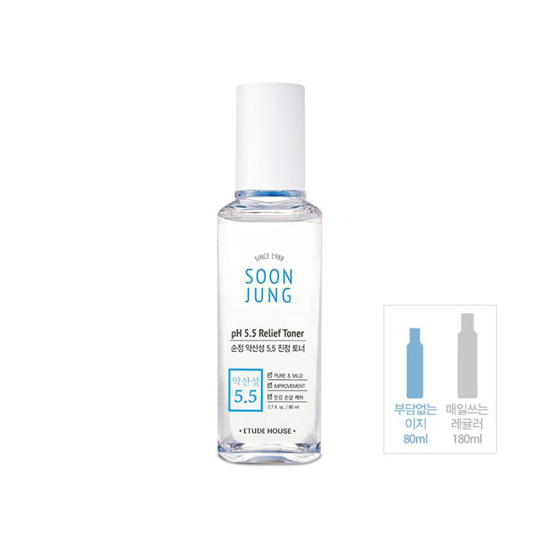 Etude House Soon Jung pH 5.5 Relief Toner Beauty Etude House
