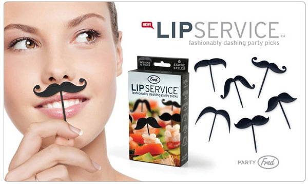 Fred Lip Service Moustache Picks Lifestyle Fred