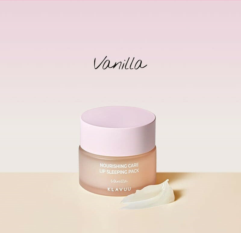 Klavuu Nourishing Care Lip Sleeping Pack Vanilla Lip Balms Klavuu