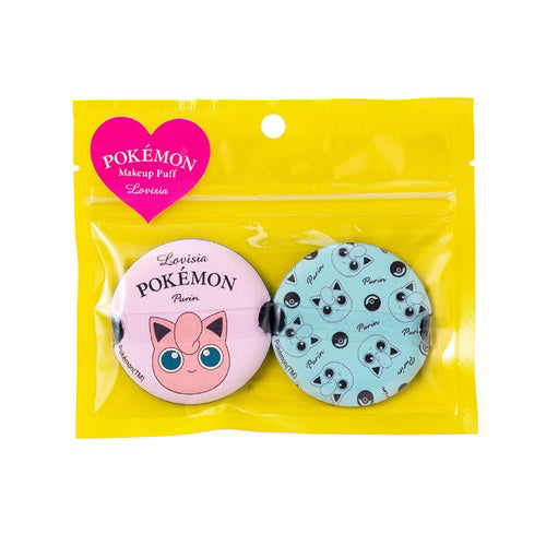 Pokemon Jigglypuff Make Up Puff 2 Pieces Beauty Lovisia