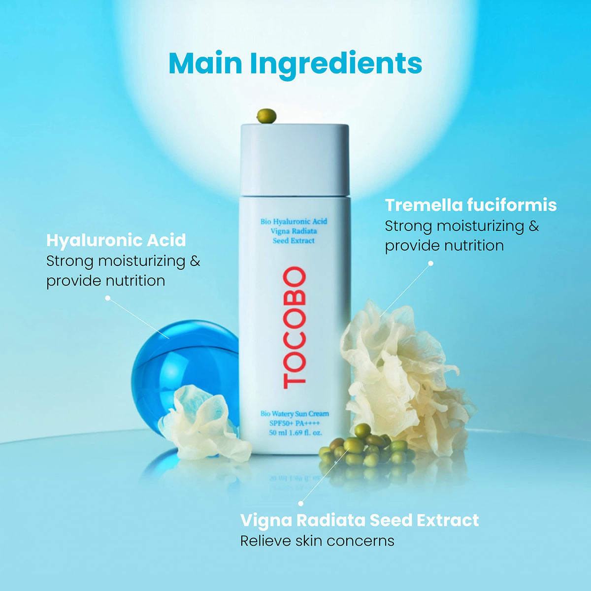 Tocobo Bio Watery Sun Cream SPF50+ PA++++ Beauty Tocobo