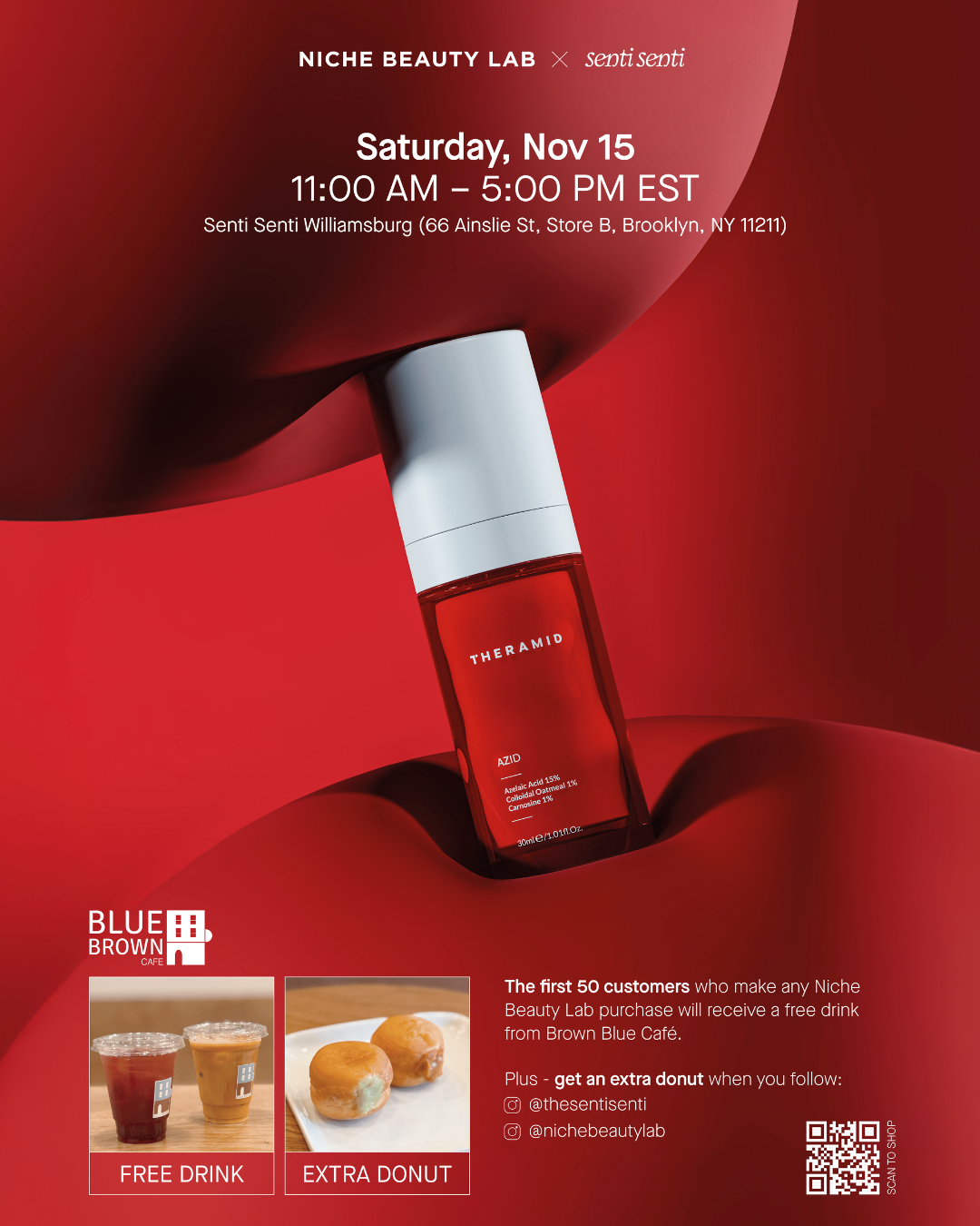 Niche Beauty Lab x Senti Senti