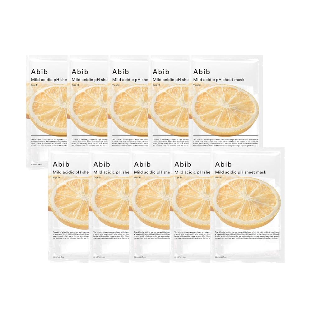 Abib Mild Acidic pH Sheet Mask Yuja Fit