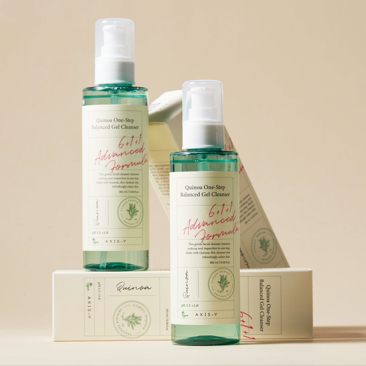 Axis-Y Quinoa One Step Balanced Gel Cleanser