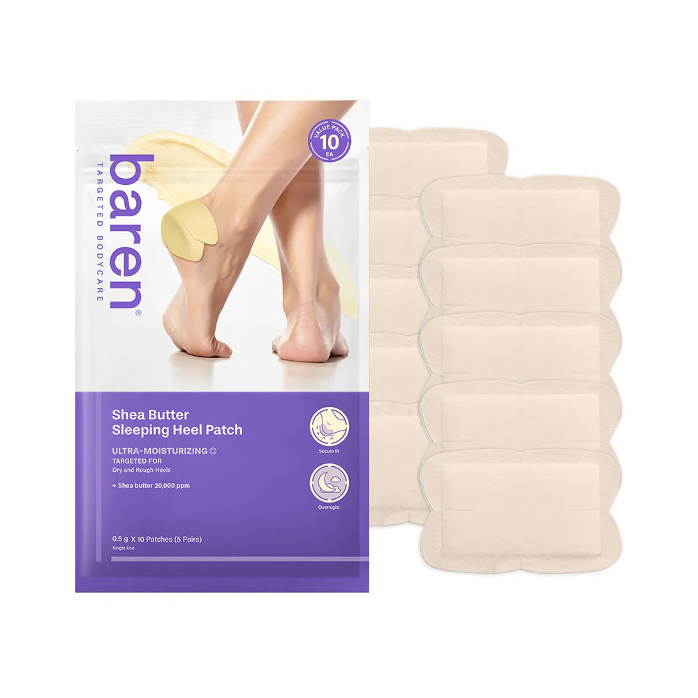 Baren Shea Butter Sleeping Heel Patch