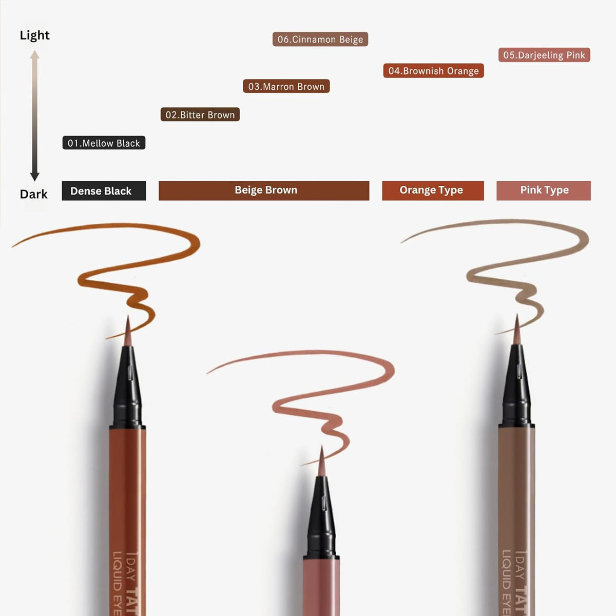 K-Palette 1Day Tattoo Liquid Eyeliner