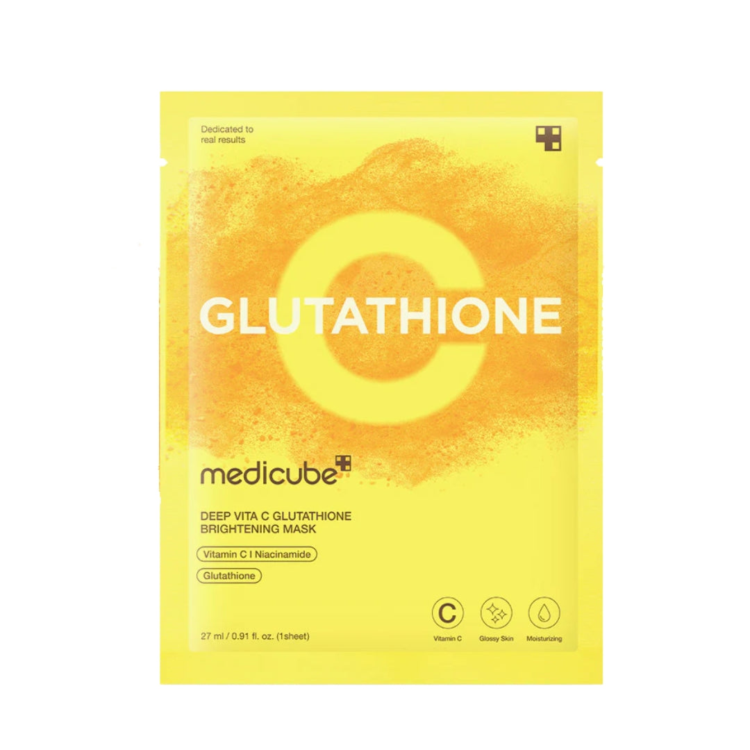 Medicube Deep Vita C Glutathione Brightening Mask