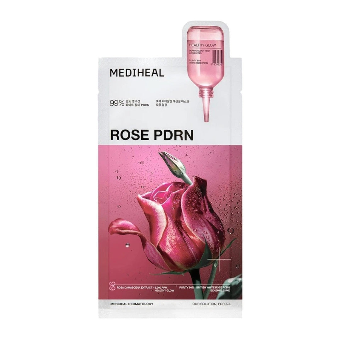 Mediheal Rose PDRN Essential Mask Healthy Glow