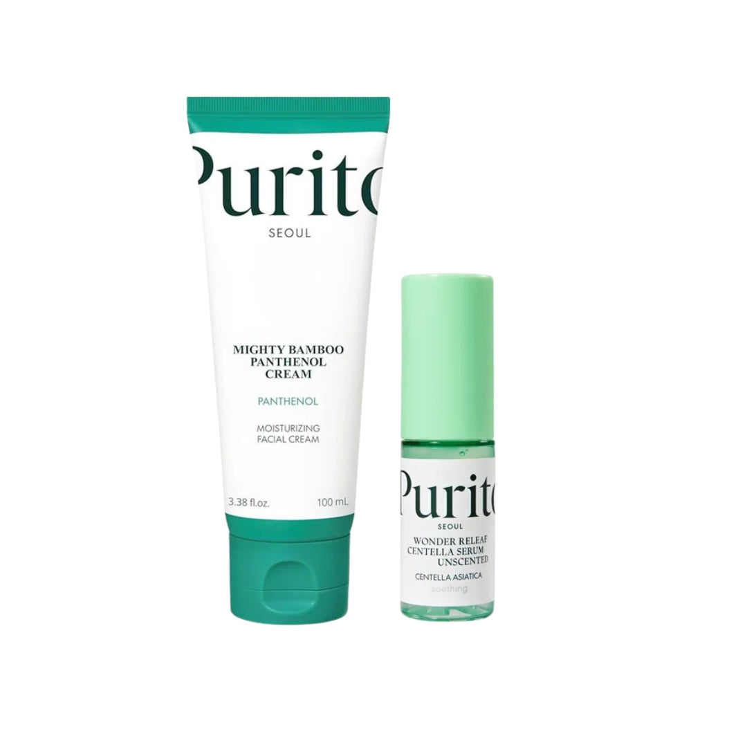 Purito Seoul Bamboo Panthenol Cream Set
