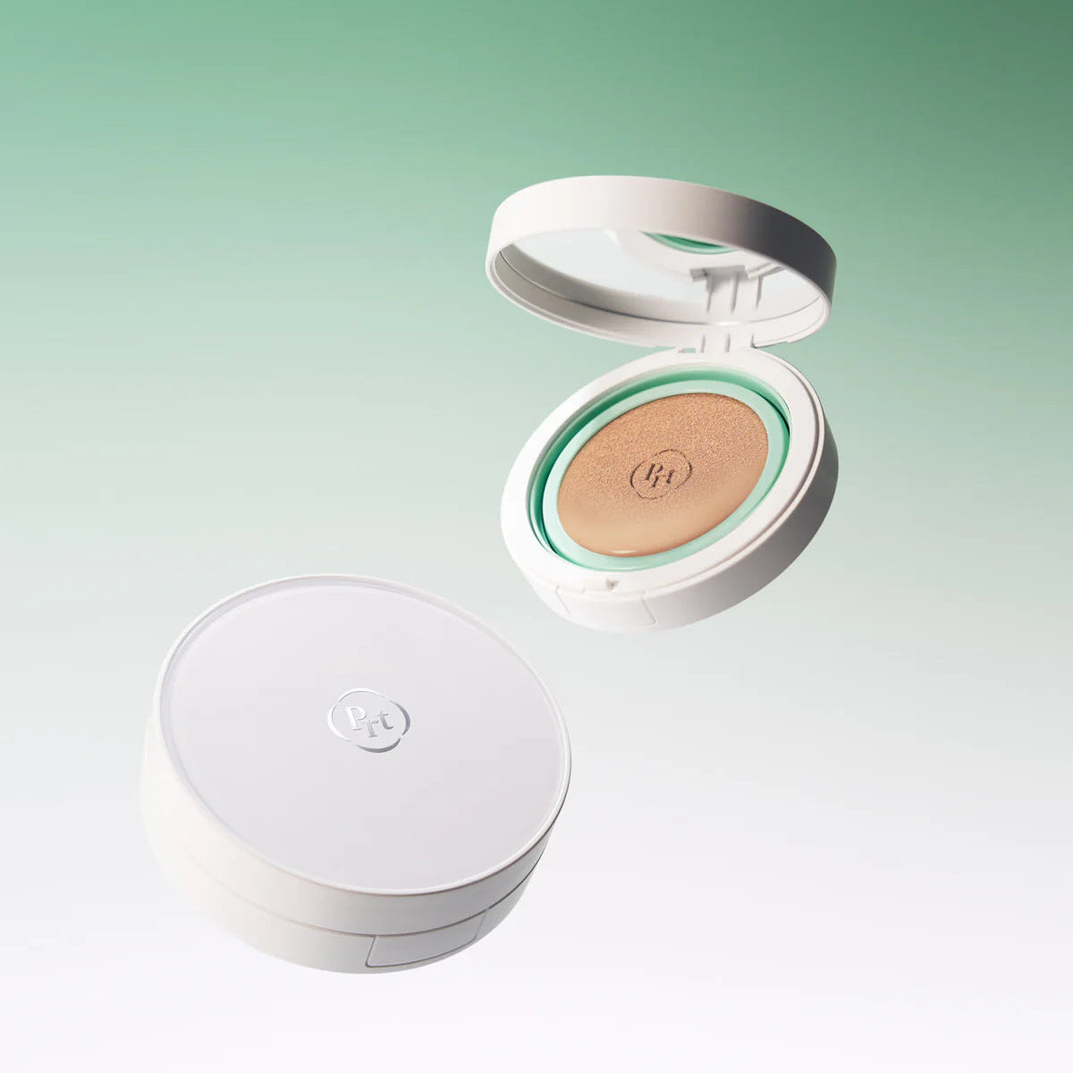 a white round container with a round lid