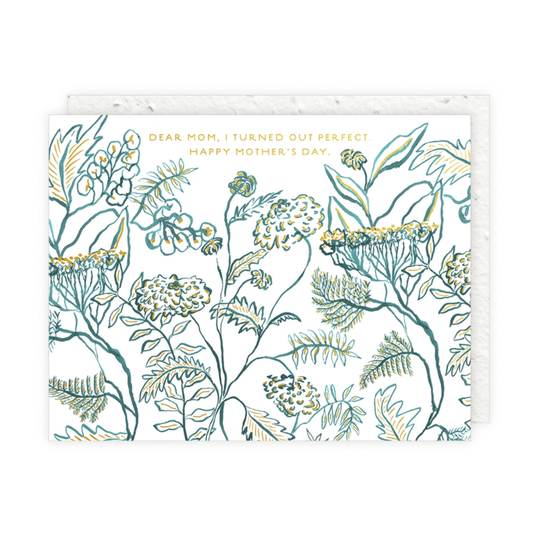 Whimsical Floral - Mother's Day Card
