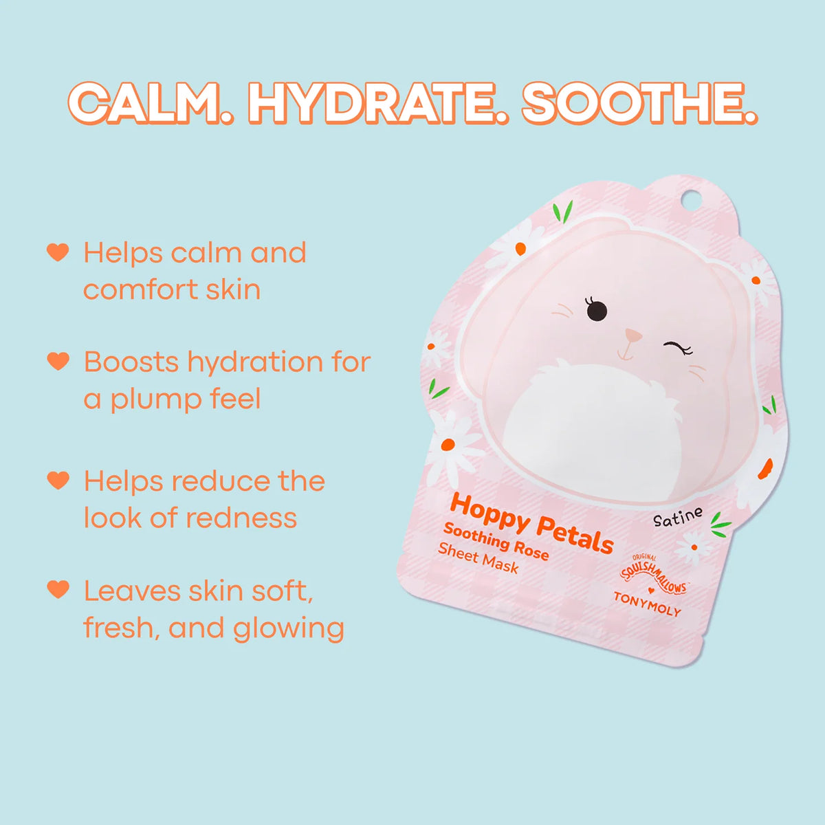 TonyMoly x Squishmallows Easter Sheet Masks