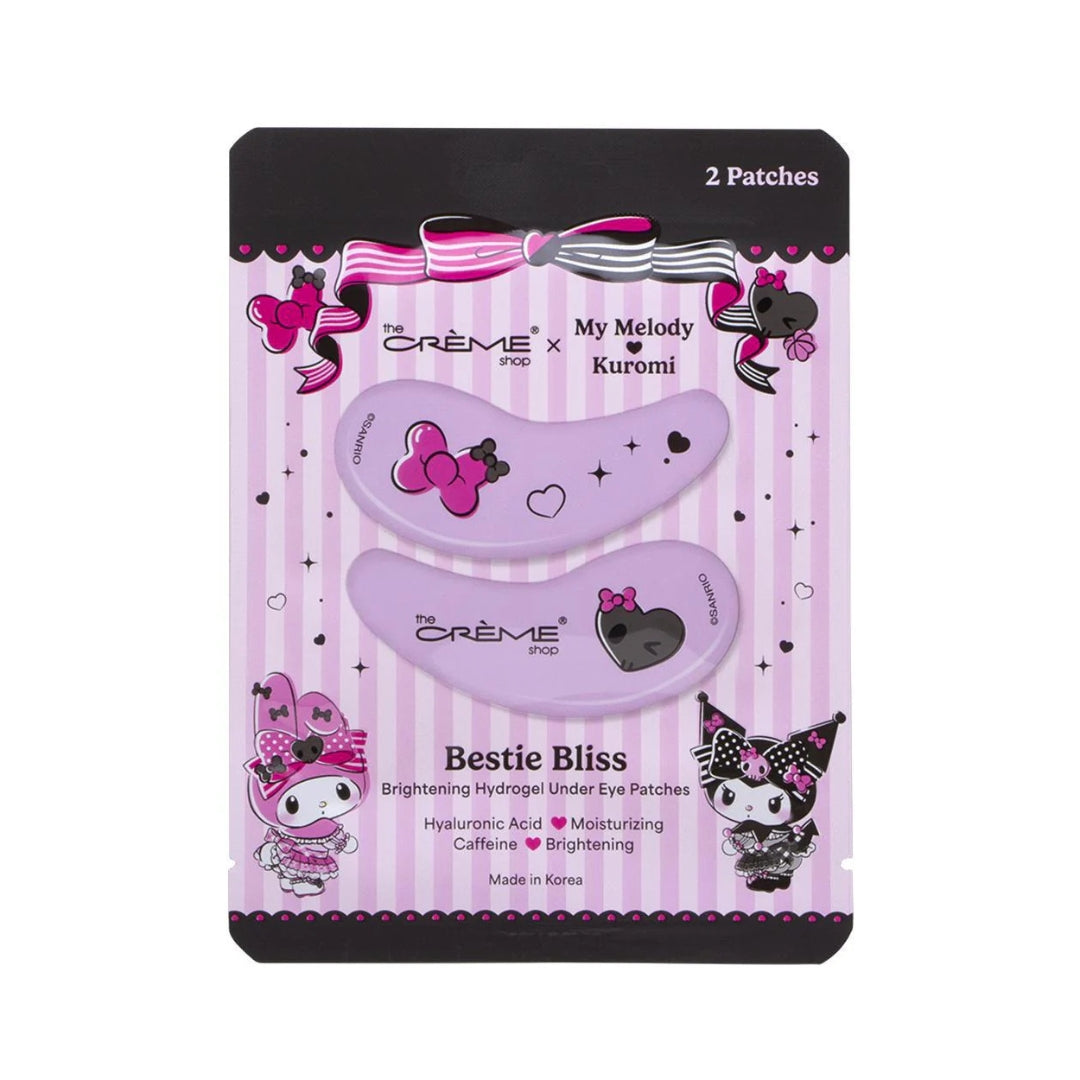 The Creme Shop Sanrio My Melody & Kuromi Bestie Bliss Brightening Hydrogel Under Eye Patches