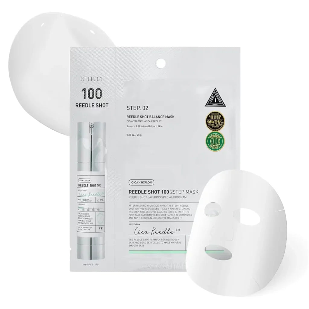 VT Cosmetics Mild Reedle Shot 100 2Step Mask