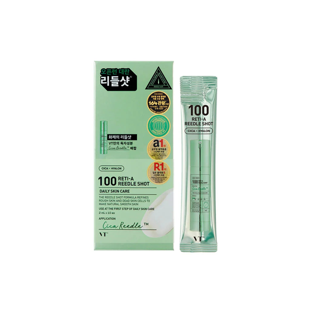 VT Cosmetics Reti-A Reedle Shot 100 Stick Pouch