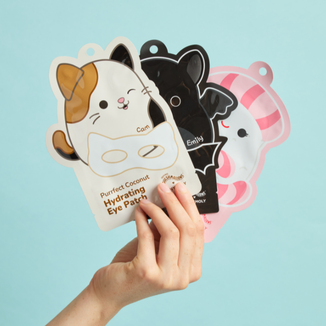 Squishmallows x TonyMoly Eye Masks
