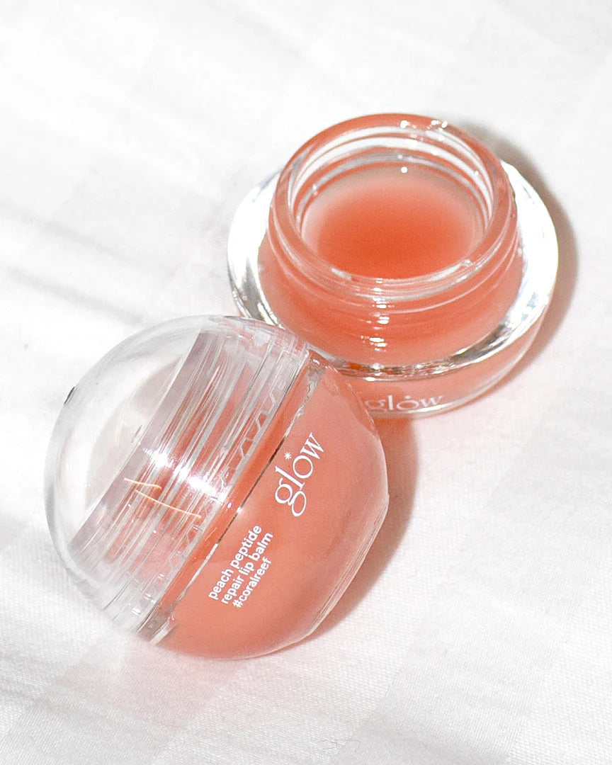 glow Peach Peptide Lip Balm