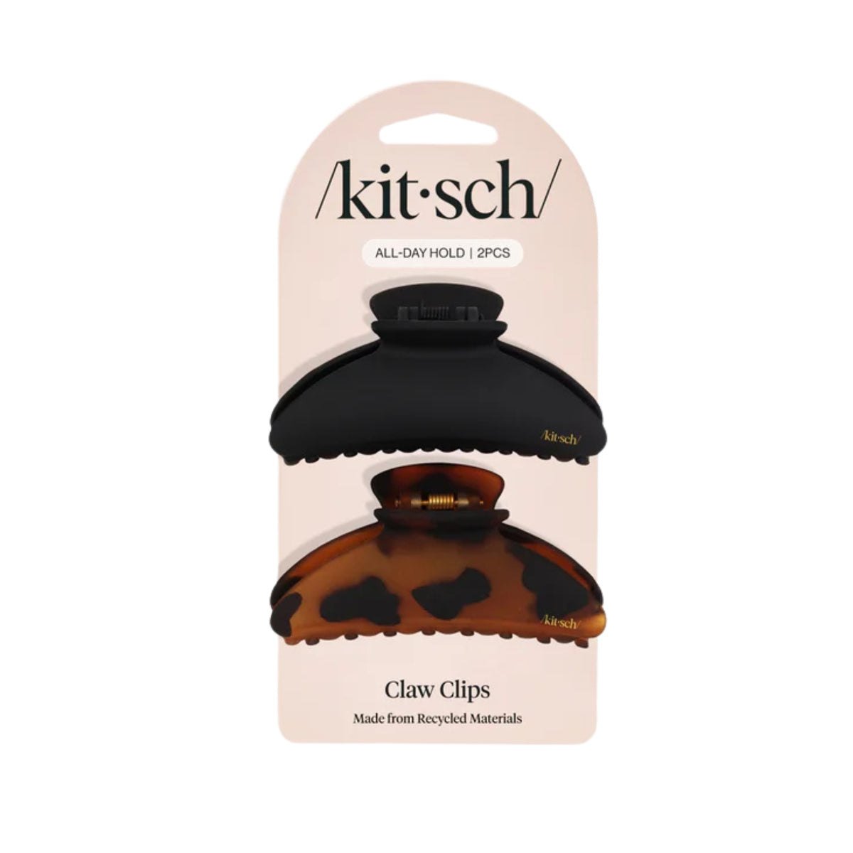 kitsch Recycled Plastic Medium Claw Clips