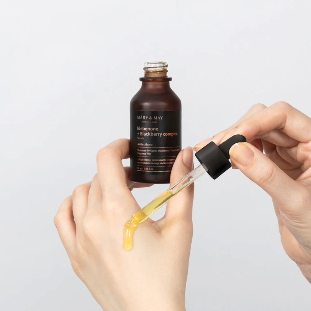 Mary & May Idebenone + Blackberry Complex Serum Beauty Mary&May   