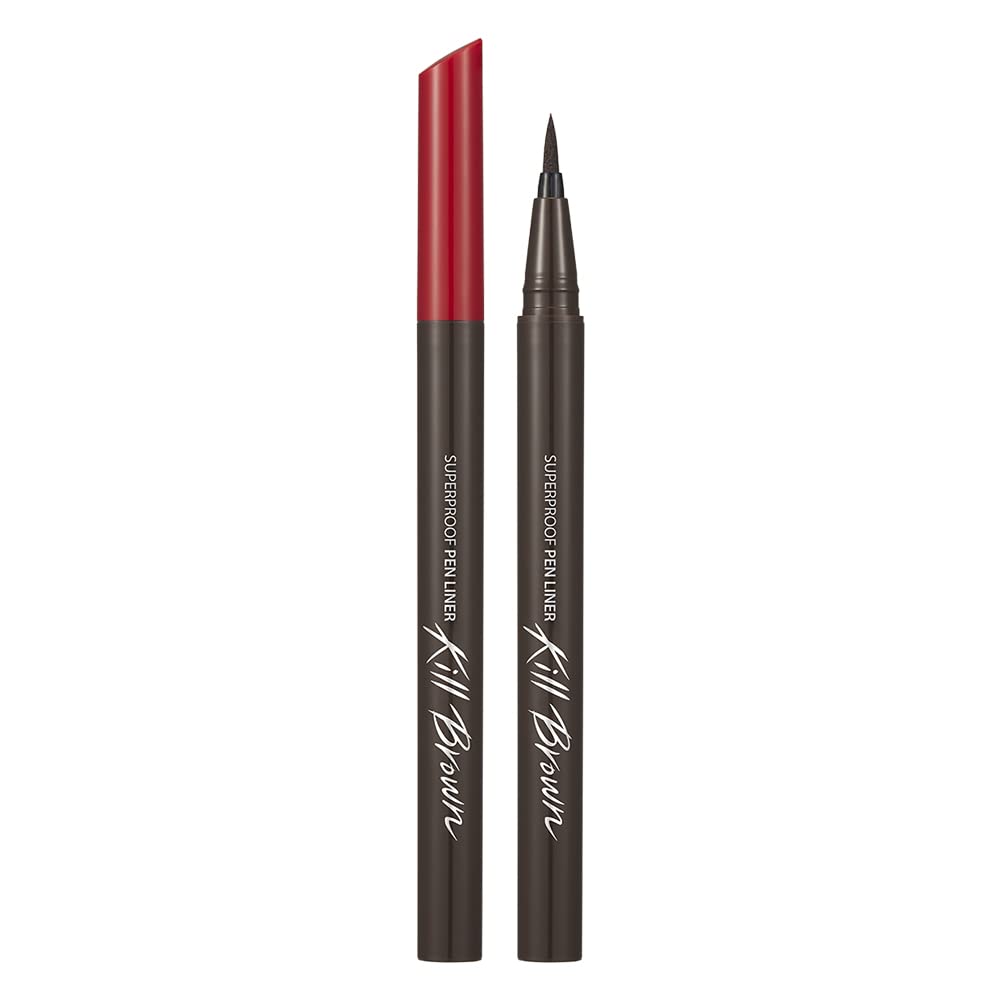 Clio Professional Waterproof Pen Liner - Kill Brown