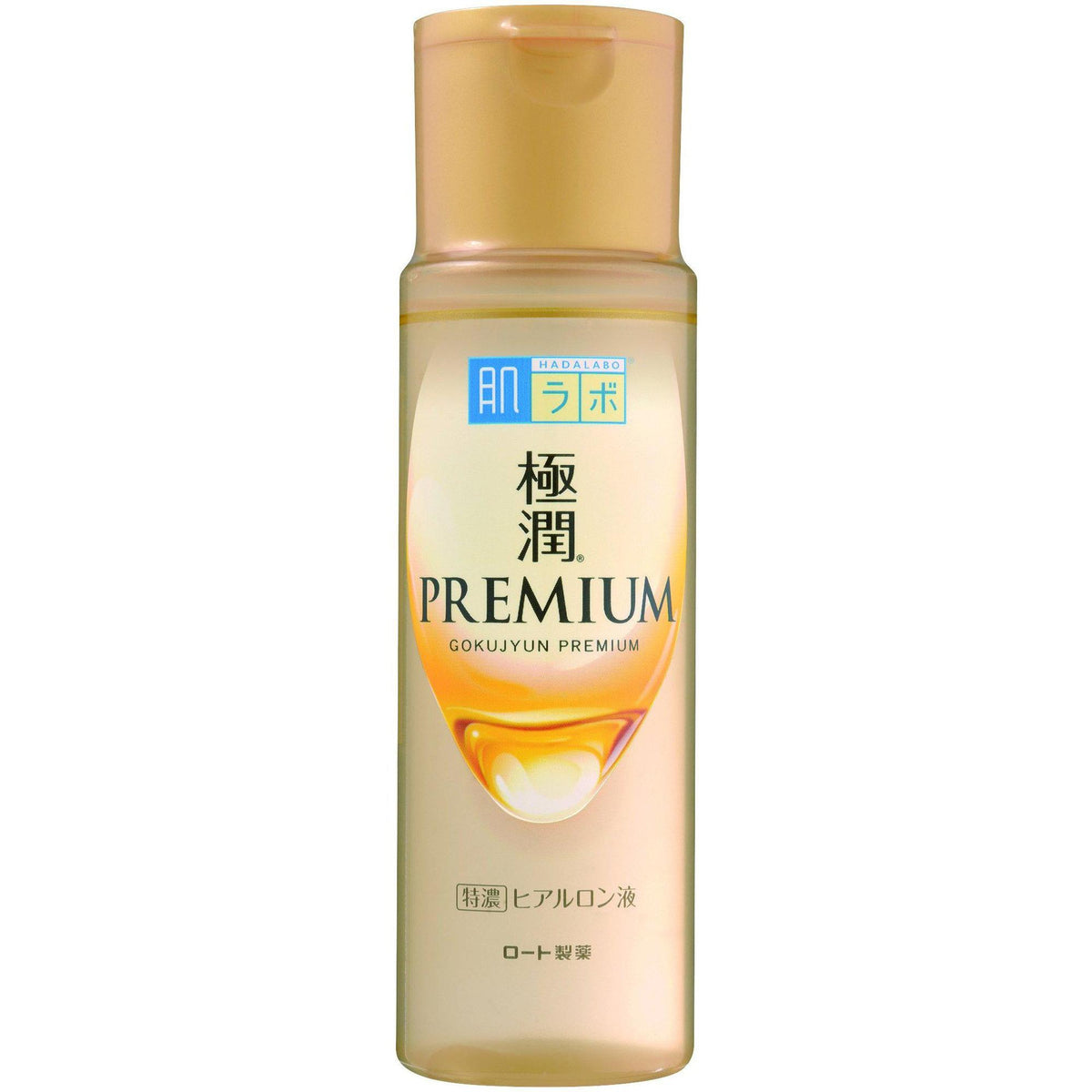 Rohto Hada Labo Gokujun Premium Hyaluronic Toner Beauty Rohto New Version  
