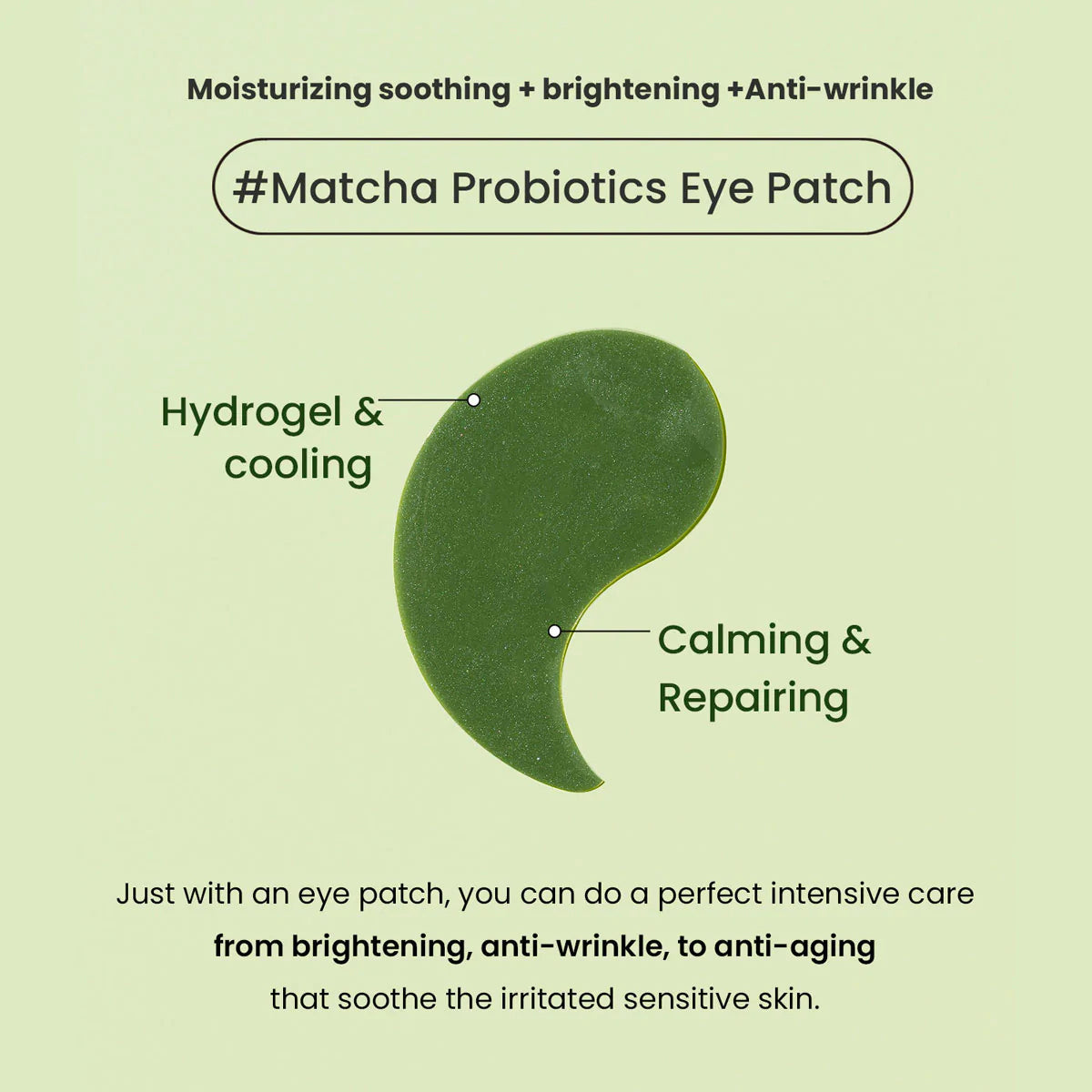 Heimish Hydrogel Eye Patch Matcha Biome Beauty Heimish   